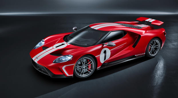 2018 Ford GT 67 Heritage Edition Wallpaper 2160x3840 Resolution