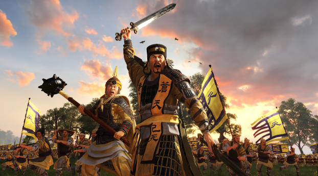 2019 Total War Three Kingdoms Wallpaper 1440x3200 Resolution
