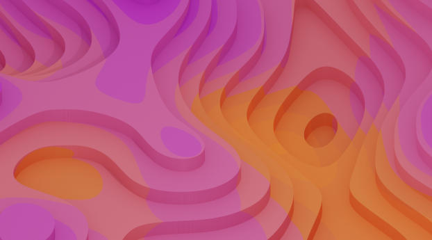 3D Swirl Art Wallpaper