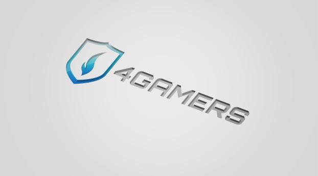 4gamers, logo, art Wallpaper 1242x2688 Resolution