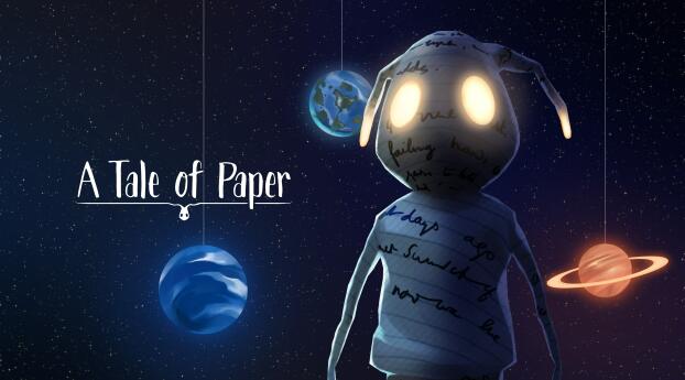 4K A Tale of Paper: Refolded Gaming Wallpaper