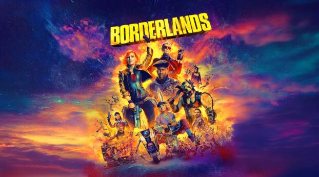 4K Borderlands Movie Poster Wallpaper