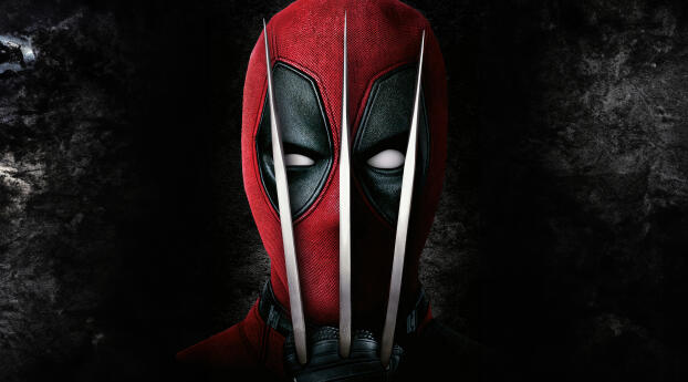 4K Deadpool & Wolverine Marvel Movie Wallpaper