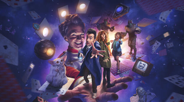 4K Doctor Who Poster Wallpaper