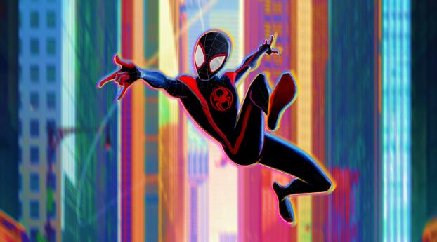 4K Miles Morales Spider-Man Digital Art Wallpaper 1080x2310 Resolution