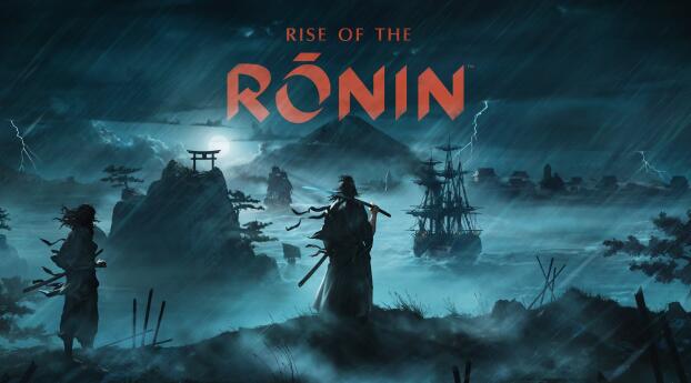 4k Rise of the Ronin Gaming Poster Wallpaper 2000x1200 Resolution