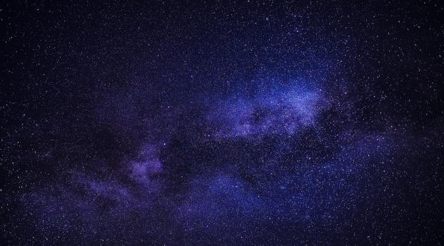 4K Starry Sky Stars Milky Way Galaxy Wallpaper 3000x3000 Resolution