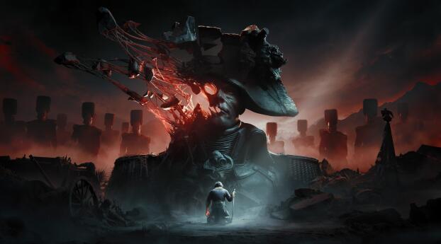 4K Valor Mortis Wallpaper 1366x768 Resolution