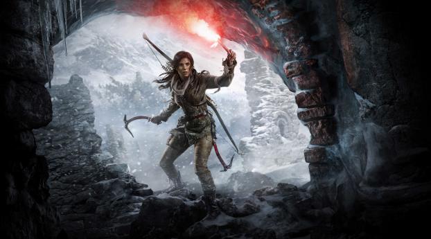 8K Rise of the Tomb Raider Wallpaper