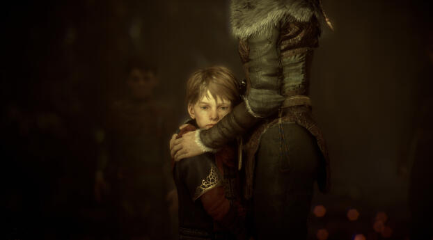 A Plague Tale 2023 Gaming Poster Wallpaper 1024x576 Resolution