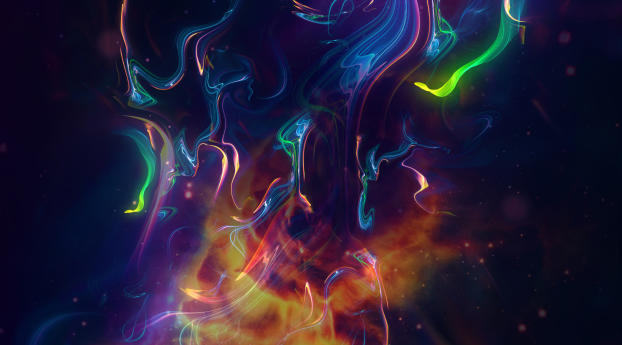 Abstract Changing Colors Wallpaper 1280x1024 Resolution