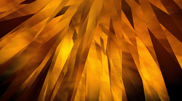 Abstract Golden Belts Wallpaper 1360x768 Resolution