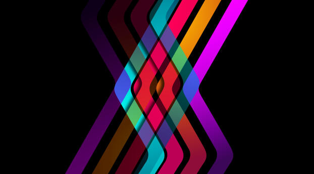 Abstract Lines 8k Wallpaper