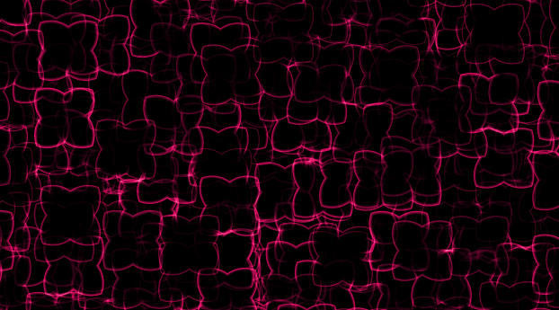 Abstract Violet figures Wallpaper 2500x900 Resolution