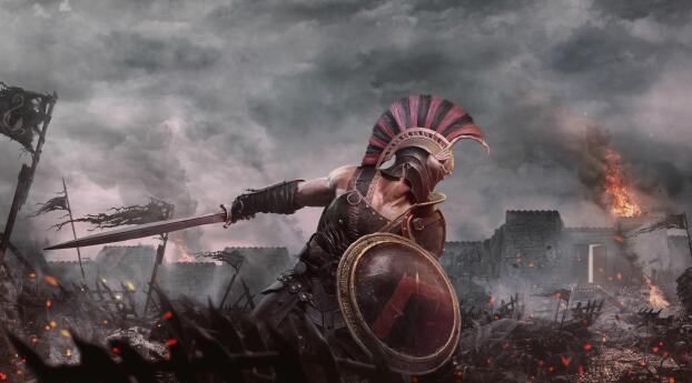 Achilles Legends Untold 8k Wallpaper