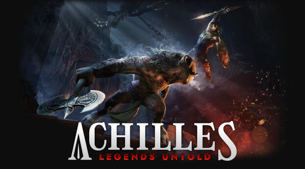 Achilles Legends Untold Gaming Poster Wallpaper 1440x2560 Resolution