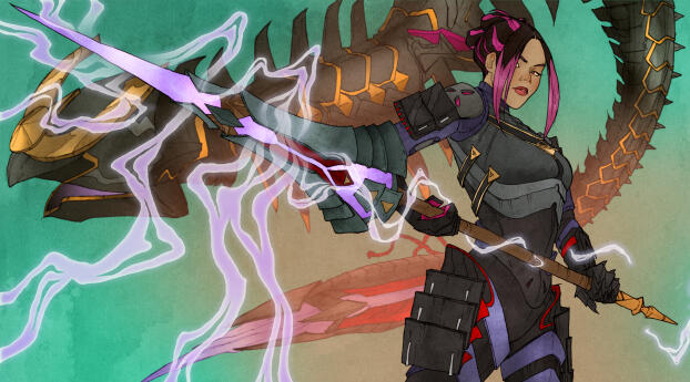 Adira and the Dragon Fortnite Chapter 3 Season 3 Wallpaper