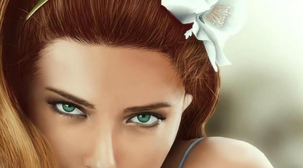adriana lima, hair, eyes Wallpaper 1080x2160 Resolution