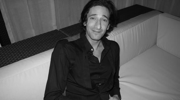 Adrien Brody Black And White Wallpapers Wallpaper