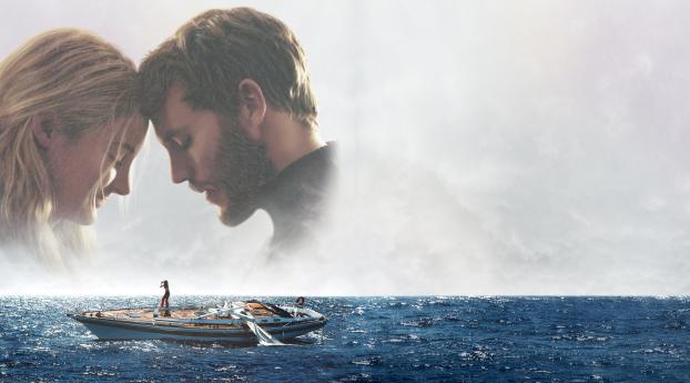 Adrift 2018 Movie Poster Wallpaper 319x720 Resolution