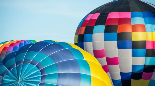 aerostat, balloon, colorful Wallpaper 1080x2160 Resolution