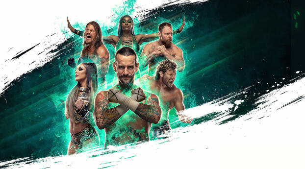 AEW Fight Forever HD Gaming Wallpaper