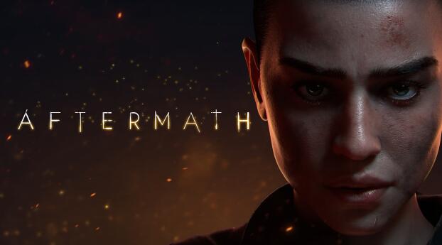 Aftermath 4K Gaming Poster Wallpaper 1420x1020 Resolution