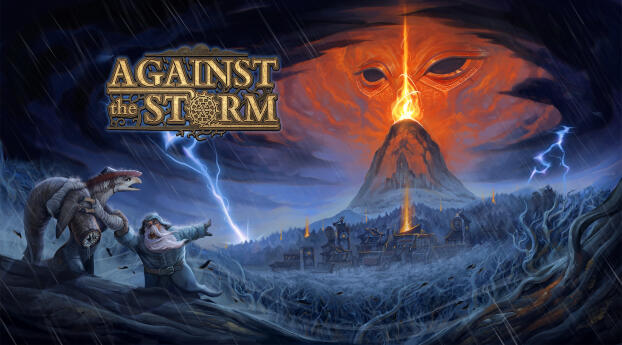 Against the Storm HD Wallpaper 1440x3120 Resolution