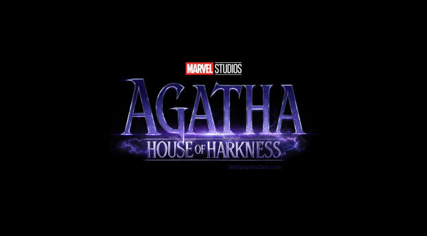 Agatha House of Harkness Logo Wallpaper 1080x2220 Resolution