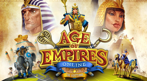 age of empires online, robot entertainment, historical strategy Wallpaper 640x960 Resolution