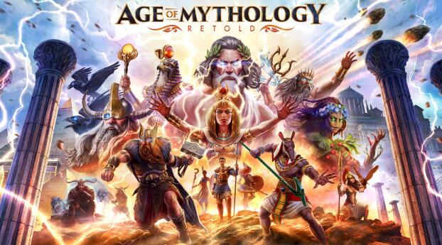 Age of Mythology Retold HD Wallpaper 810x1290 Resolution