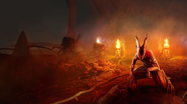 Agony 2018 Game Wallpaper 480x800 Resolution