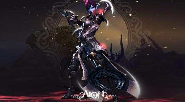 aion the tower of eternity, man, knifes Wallpaper 1125x2436 Resolution