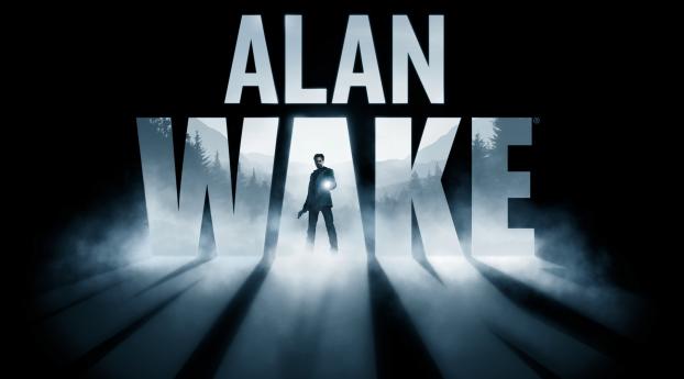 Alan Wake Key Art Wallpaper 1440x3160 Resolution
