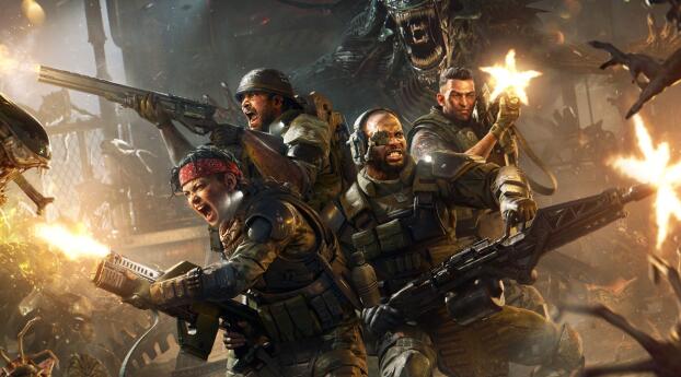 Aliens Fireteam Elite 2 Wallpaper 3840x2160 Resolution