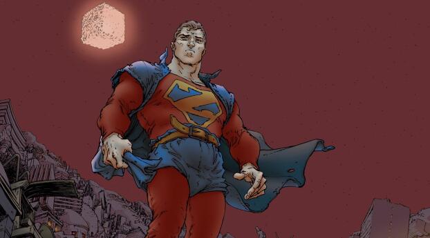 All-Star Superman HD DC Comic Wallpaper 1920x1080 Resolution