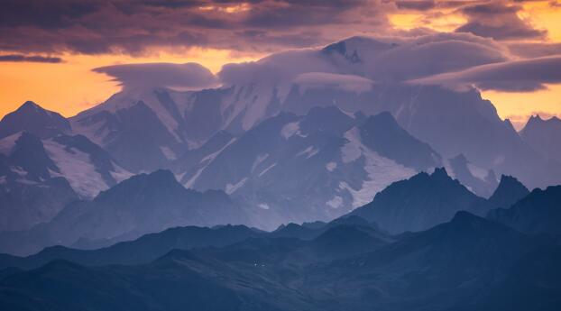 Alps Mountain 4k Digital Wallpaper 3840x1080 Resolution