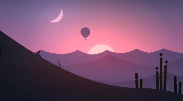 Alto's Odyssey HDGaming Wallpaper 240x320 Resolution