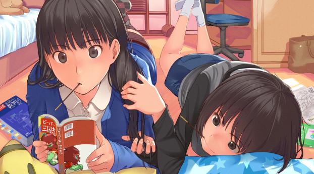amagami, ayatsuji tsukasa, girls Wallpaper 640x240 Resolution
