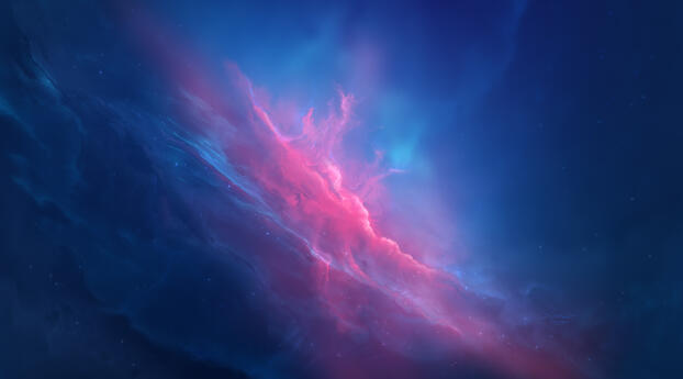 Amazing Nebula Photography Wallpaper 1080x2048 Resolution