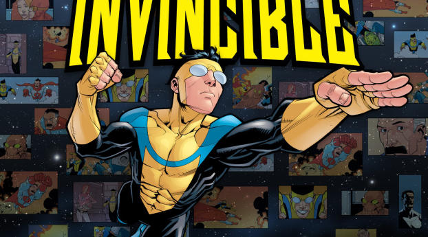 Amazon Invincible Comic Season 1 Wallpaper 1080x2248 Resolution