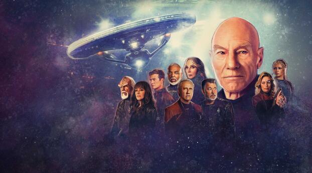 Amazon Star Trek Picard Season 3 Wallpaper 500x2048 Resolution