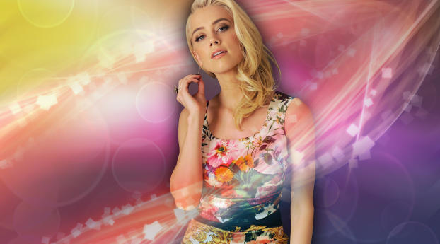 Amber Heard Hd Images Wallpaper 1440x3200 Resolution