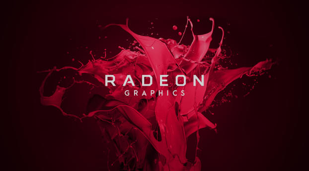 AMD Radeon Graphic Wallpaper 240x400 Resolution
