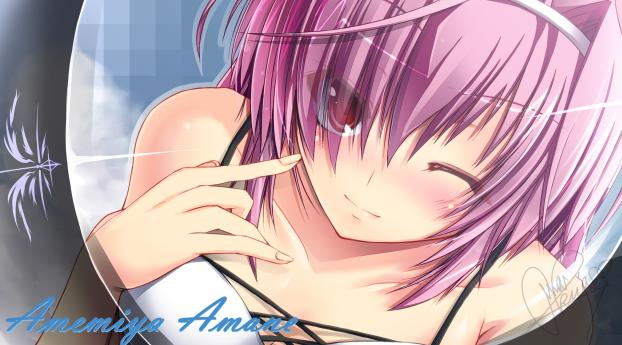 amemiya amane, girl, anime Wallpaper 320x568 Resolution