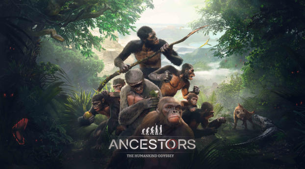 Ancestors The Humankind Odyssey Wallpaper 828x1792 Resolution