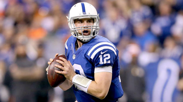 andrew luck, indianapolis colts, football Wallpaper 480x484 Resolution