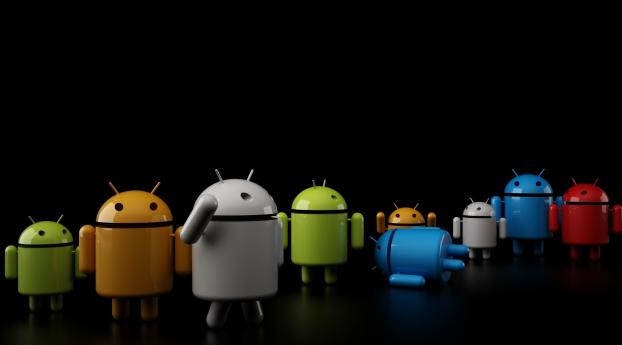android, os, robot Wallpaper 2560x1080 Resolution