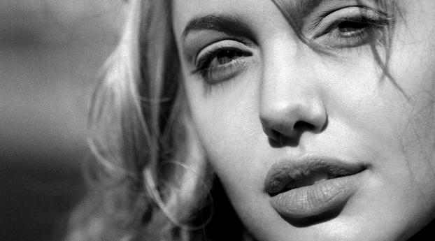 Angelina Jolie Close Up Photos Wallpaper 2560x1600 Resolution