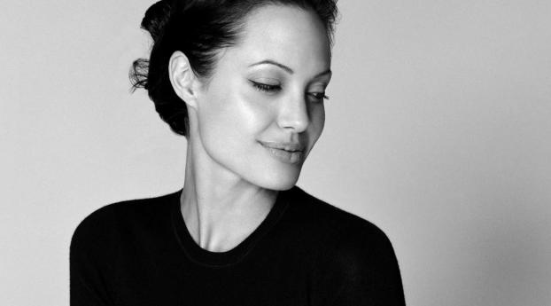 Angelina Jolie Smile Portrait wallpapers Wallpaper 512x512 Resolution